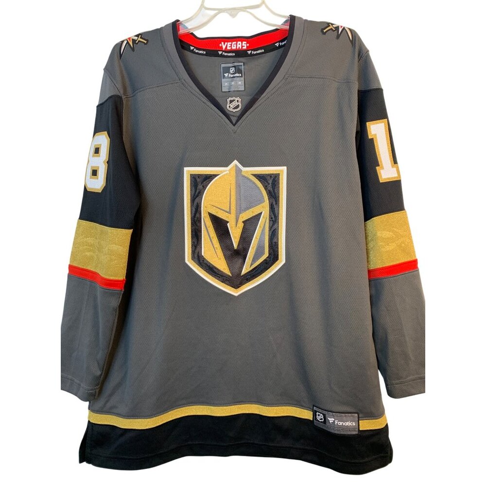 Fanatics Vegas Golden Knights Gray Replica Hockey Jersey